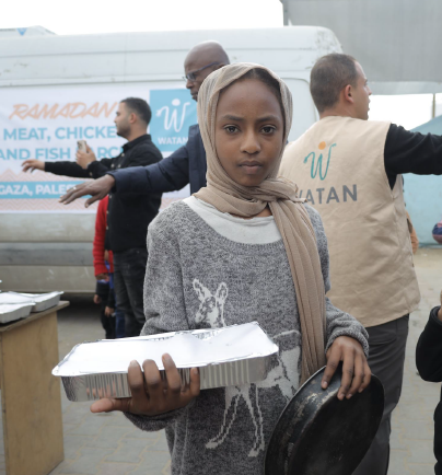 Feed 25 Orphans in ramadan in Gaza