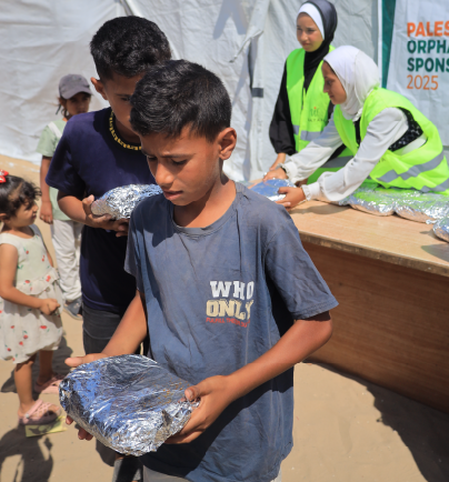 Feed 10 Orphans in ramadan in gaza