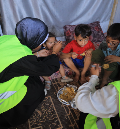 Hot Meal for X25 Orphans